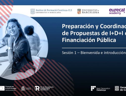 Arranca la microcredencial “Preparación y coordinación de Propuestas I+D+i con financiación pública”